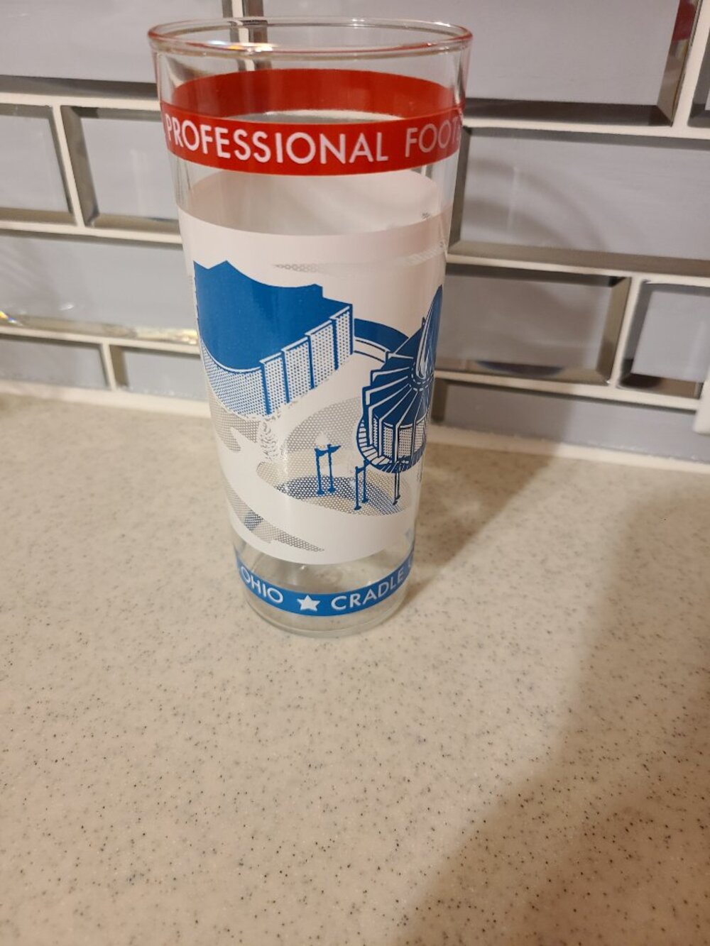 football Glass For Sale Today Collectible - Picture 6 of 7
